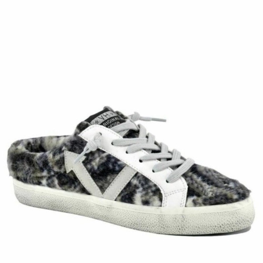 Vintage Havana Snuggle Fur Mule Sneaker Sz 8.5
